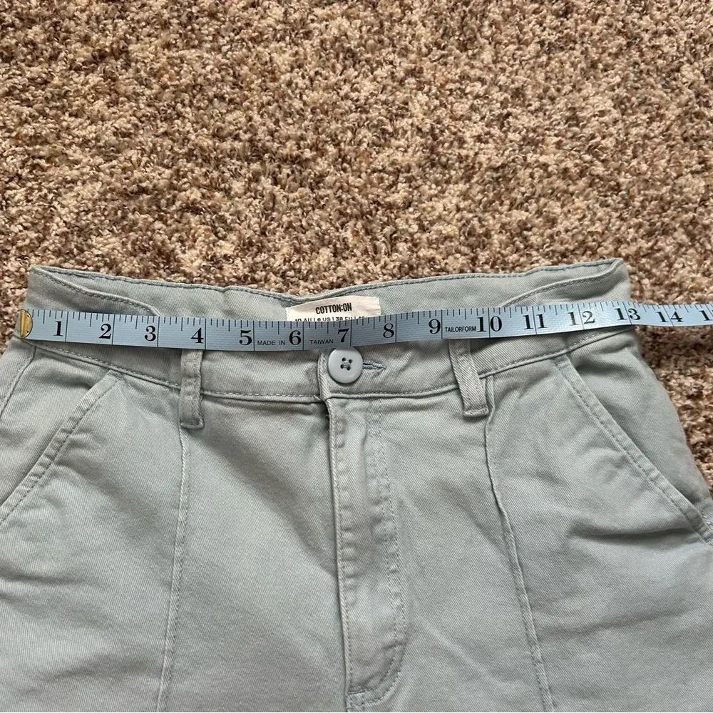 Cotton On Women’s Light Blue Cotton Flare Leg Pants Size 6 - Picture 12 of 13
